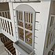Детская двухъярусная кровать домик с лестницей комодом из массива. Кровати. SCANDI. Ярмарка Мастеров.  Фото №4