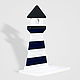 Shelf Lighthouse Blue. Shelves. LittleHouse. Online shopping on My Livemaster.  Фото №2
