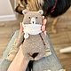 Teddy bear - a soft toy. Stuffed Toys. Textil-KUKLA dolls and toys. My Livemaster. Фото №4
