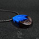 The pendant is made of Wenge wood and resin jewelry. Pendants. Treas. Online shopping on My Livemaster.  Фото №2