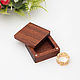 Wooden ring case. Gift wrap. Spirit of tree. My Livemaster. Фото №5
