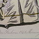 Винтаж: 1841 Paris Fashions Старинная гравюра Моды Акварель. Картины винтажные. VERY GOOD DAY. Ярмарка Мастеров.  Фото №6