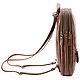 Order Leather backpack-bag 'Maya' (brown). Russian leather Guild. Livemaster. . Backpacks Фото №3