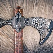 Сувениры и подарки handmade. Livemaster - original item Axe-minted based on the Russian ceremonial weapons of the 15-16thth centuries.. Handmade.