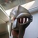 Маска гладиатора. Mf doom. Карнавальные маски. Творческая мастерская 'Рыжий Лис'. Интернет-магазин Ярмарка Мастеров.  Фото №2