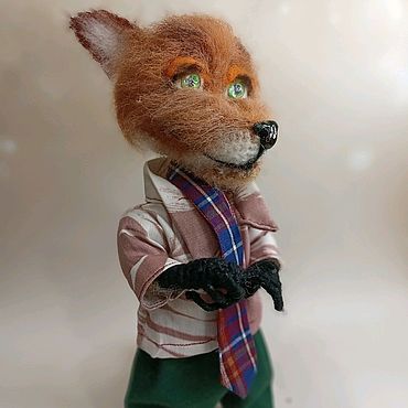 Куклы и игрушки ручной работы. Ярмарка Мастеров - ручная работа Интерьерная игрушка Лис. Handmade.