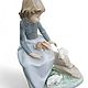 Винтаж:  Лладро Нао Lladro Nao Девушка с кроликами, Статуэтки винтажные, Москва,  Фото №1