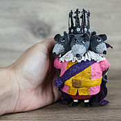 Сувениры и подарки handmade. Livemaster - original item The Mouse King. Cotton Christmas toy handmade.. Handmade.