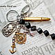 Order Men's keychains. jewelry and handmade accessories. Livemaster. . Key chain Фото №3