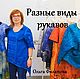 Вебинар "Разные виды рукавов" выкройки, Материалы для валяния, Москва,  Фото №1