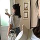 Заказать Саквояж кожаный «В ритме лета» беж. VICTORIA's BAGS Виктория. Ярмарка Мастеров. . Классическая сумка Фото №3