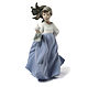 Винтаж: Фарфоровая фигура Девочка с голубем. NAO by Lladro, Предметы интерьера винтажные, Москва,  Фото №1
