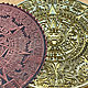 Mayan calendar stamp for embossing. Leather Tools. Cliche Gravcam (gravcam). Online shopping on My Livemaster.  Фото №2