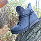 Shoes: Sneakers Stylish felted graphite 1, Boots, Domodedovo,  Фото №1