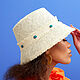 Шляпа из соломы СЦ-1286/06. Шляпы. Wolff-collection. Интернет-магазин Ярмарка Мастеров.  Фото №2