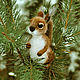 felted toy Squirrel, Felted Toy, Arkhangelsk,  Фото №1