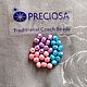 30 PCs 4mm Beads mix Pastel Fire Polished Czech glass beads, Beads1, Chelyabinsk,  Фото №1