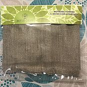 Для дома и интерьера handmade. Livemaster - original item Linen washcloth with Melissa Altaiskaya 140gr. Handmade.