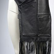 Сумки и аксессуары handmade. Livemaster - original item Organizer: Leather apron with pockets. Handmade.