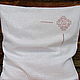 70/70 linen pillowcase with embroidery Ivanovo stitch, Pillowcases, St. Petersburg,  Фото №1