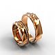 Order Wedding Rings 585 Gold Silk (Ob72). anna-epifanova. Livemaster. . Engagement rings Фото №3