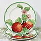 Винтаж: Villeroy & Boch French Garden тарелки столовые яблоко. Тарелки винтажные. Подвальчик замка Штоссберг. Интернет-магазин Ярмарка Мастеров.  Фото №2