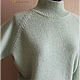 Заказать Свитер "MINT" из 100% шерсти ягненка. FAVORITE KNITWEAR (Наталья). Ярмарка Мастеров. . Свитеры Фото №3