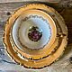 Винтаж: Чайное трио Bavaria Waldershof 22 Karat Gold Handarbeit. Кружки винтажные. Decor de table. Интернет-магазин Ярмарка Мастеров.  Фото №2