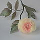 Order Silk flowers rose interior 'Aurora'. LIUDMILA SKRYDLOVA (flower glade). Livemaster. . Bouquets Фото №3