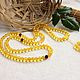 Buddhist rosary from Baltic amber, color is lemon. Rosary. Mark Ambershtajn, izdeliya iz yantarya. Ярмарка Мастеров.  Фото №5