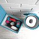 Плетёные корзины для хранения в ванной для туалетной бумаги. Корзины. Интерьерное плетение. Интернет-магазин Ярмарка Мастеров.  Фото №2