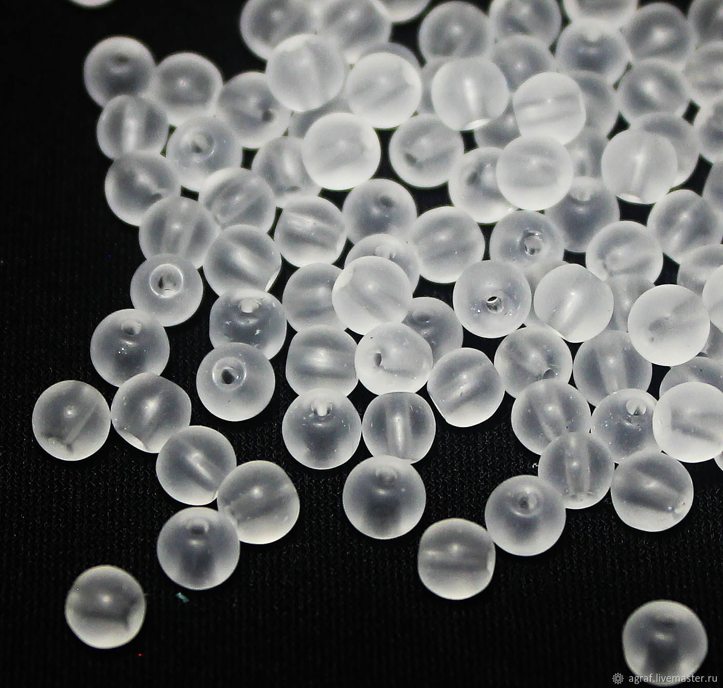 бусины стеклянные граненые. матовые прозрачные бусины. прозрачные бусины. бусина 14 мм. большие прозрачные бусины.