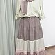 Order No. №221 Linen skirt with scarf. Olga V. Kazarinova. Livemaster. . Skirts Фото №3