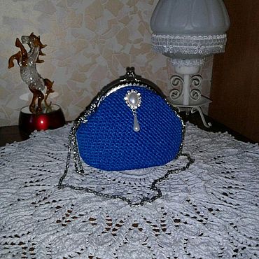 Сумки ручной работы. Ярмарка Мастеров - ручная работа Сумка с фермуаром. Handmade.