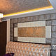 Bedroom decor decorative plaster panels. Design. MASTERSKAYA_M2 (m2decor). Online shopping on My Livemaster.  Фото №2