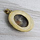 Pendant gold pyrite 925 sterling silver with gilding SP0158. Pendant. Sunny Silver. My Livemaster. Фото №5