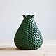 Vase 'Avokado Green L' 1,4 l, Vases, Vyazniki,  Фото №1