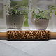 rolling pin: Rolling pin for cookie 'Lace tablecloth'. Rolling pins. Uzorka. Online shopping on My Livemaster.  Фото №2