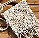 Заказать СУМКА макраме через плечо с бахромой 100% хлопок. Sticks & Ropes. Ярмарка Мастеров. . Сумки и аксессуары Фото №3