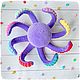 Плюшевая игрушка : осьминог. Мягкие игрушки. Sunny_funny_gifts. Интернет-магазин Ярмарка Мастеров.  Фото №2