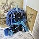 Темный единорог Сапфира ^_^. Амигуруми куклы и игрушки. НаталИ                 (Добрый Кот). Ярмарка Мастеров.  Фото №6