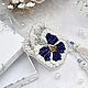 Brooch "Spring in the Imperial garden". Brooches. Bugle wings. Online shopping on My Livemaster.  Фото №2