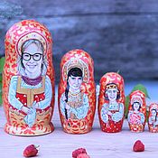 Сувениры и подарки handmade. Livemaster - original item Matryoshka dolls with portraits. Handmade.