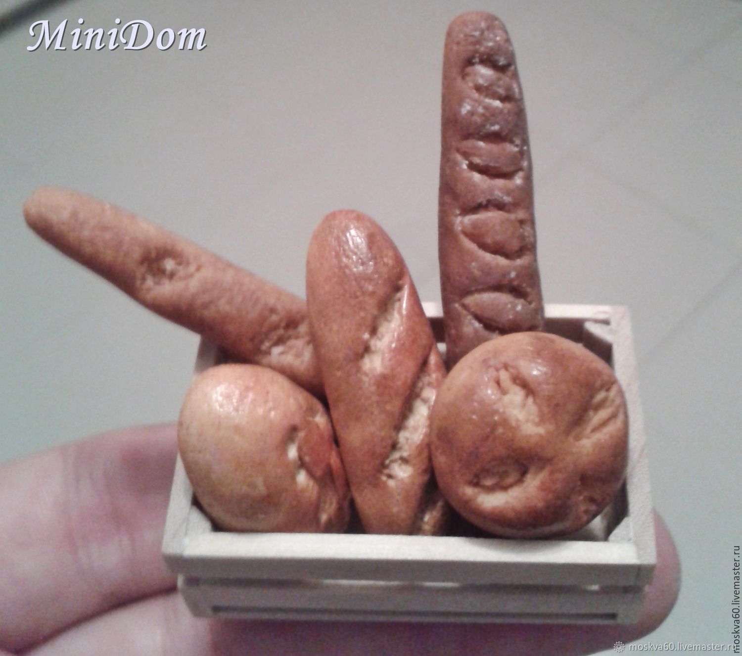 Bread Loaves of Bread for Dollhouse miniature Food for dolls купить