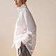 Women's loose-fitting shirt Snowly, Blouses, Moscow,  Фото №1