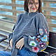 Jerseys: Crocheted sweater 'Ortensia'. Sweaters. MezhanHook. Online shopping on My Livemaster.  Фото №2
