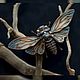 Brooch-pin: ' Cicada ' modern style, butterfly, Brooches, Vladimir,  Фото №1