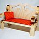 Order Sofa for doll. Lamy-mammy (furniture for dolls). Livemaster. . Doll furniture Фото №3