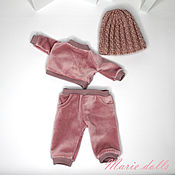 Куклы и игрушки handmade. Livemaster - original item Doll clothes sports Suit with hat bright Pink. Handmade.