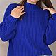 Свитер английской резинкой. Свитеры. knit_keit. Интернет-магазин Ярмарка Мастеров.  Фото №2